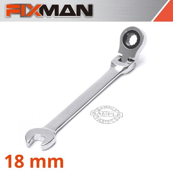 FIXMAN Flexible Ratchet Combination Wrench 18mm